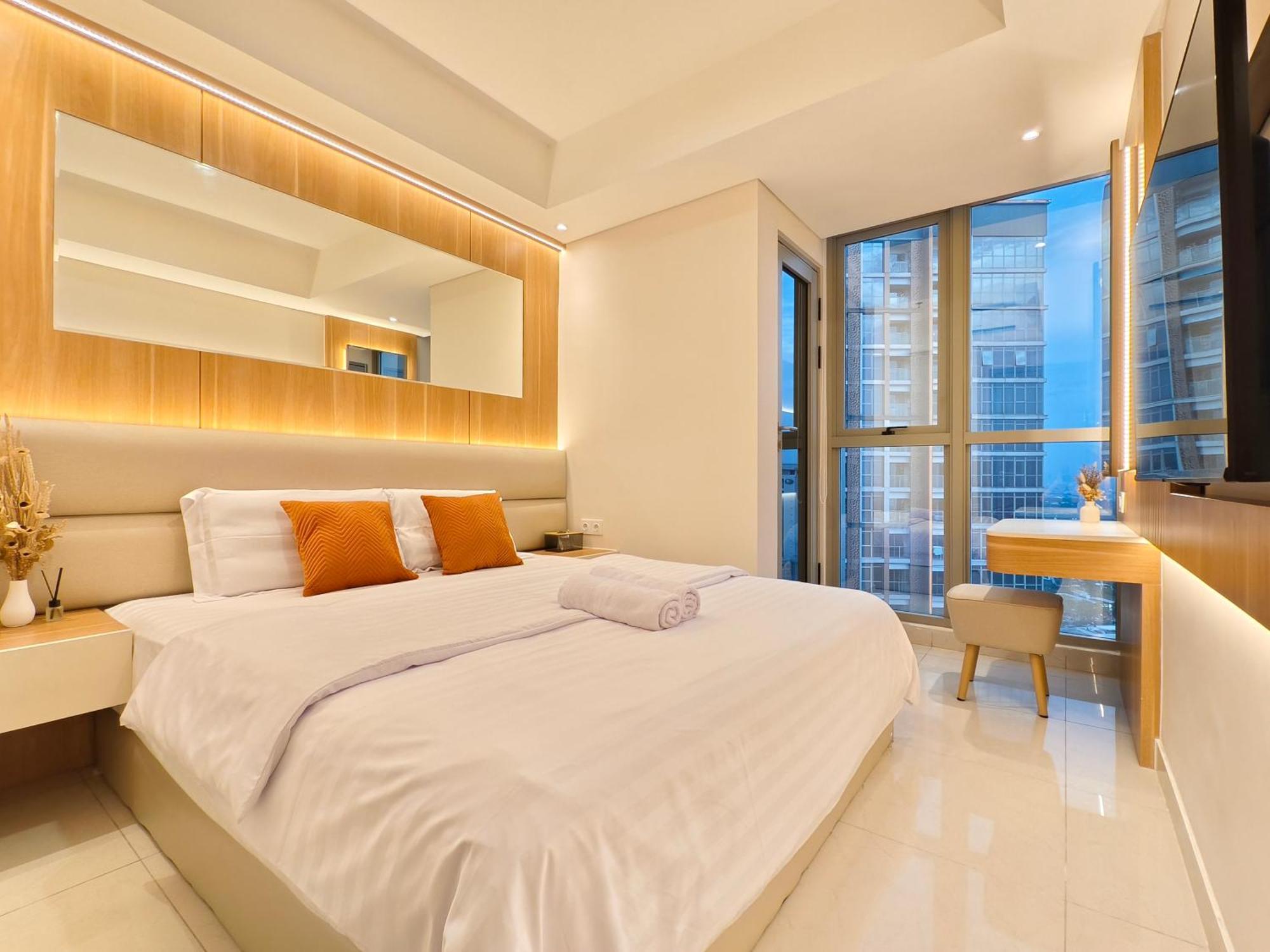 Studio Sea View Apartment At Gold Coast Pik By Mysweethome Jakarta Exterior foto
